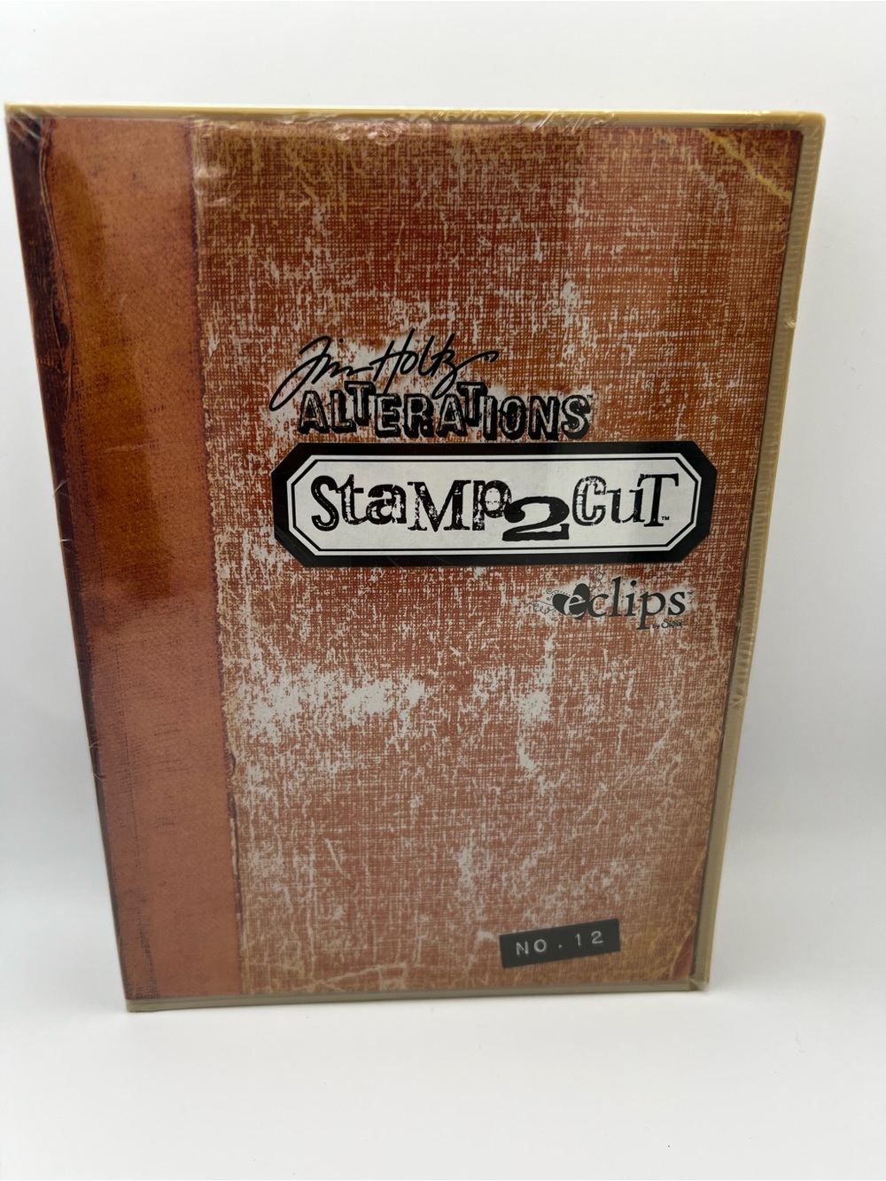 Ellison Brown and Tan Stamp2Cut Alterations Eclips No.12